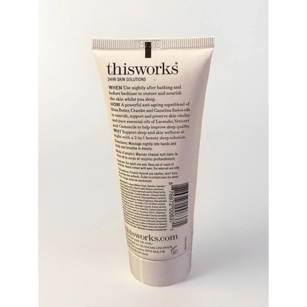 ThisWorks Deep Sleep Body‎ Cocoon Lotion 3.3 Oz SEALED Lavender Camomile